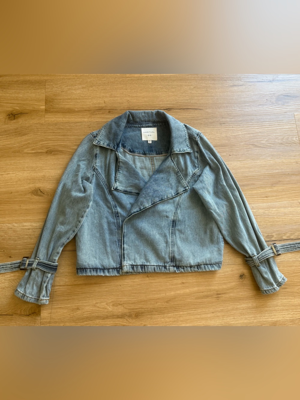 Habitual Light Blue Denim Jacket- Medium